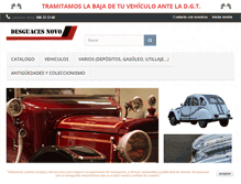 Tablet Screenshot of desguacesnovo.com